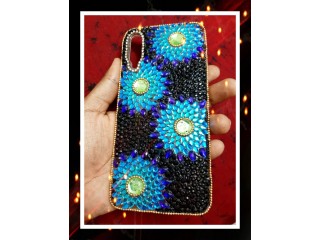 FLORAL BLACK STONE COVER