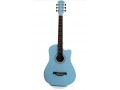 medellin-38-acoustic-guitar-blue-carbon-fiber-matt-with-online-learning-course-handrest-strings-strap-bag-picks-capo-stand-small-0