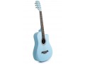 medellin-38-acoustic-guitar-blue-carbon-fiber-matt-with-online-learning-course-handrest-strings-strap-bag-picks-capo-stand-small-2