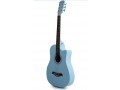 medellin-38-acoustic-guitar-blue-carbon-fiber-matt-with-online-learning-course-handrest-strings-strap-bag-picks-capo-stand-small-3