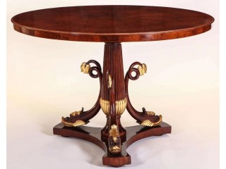 Round Shape End Table for Living Room