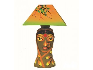Table Lamp (Leaves Face)