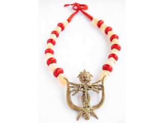 Dokra Brass metal Jewellery dhokra necklace for women
