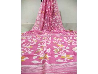 Belpata Soft Jamdani (Pink)
