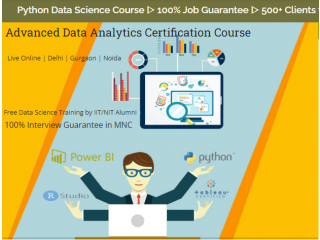 Data Science Training Course in Delhi, North Delhi, SLA Institute, Free R & Python with ML Certification, 100% Job Guarantee
