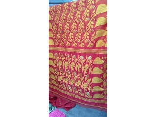 Handloom  dhakai jamdani tant saree