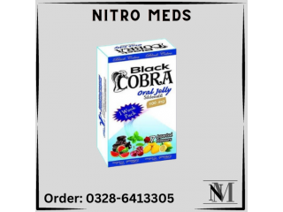 Black Cobra Oral Jelly in Pakistan - 03286413305