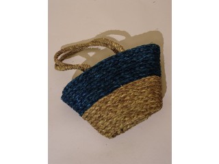 Handcrafted Sabai Grass Utility Bag - (Small)