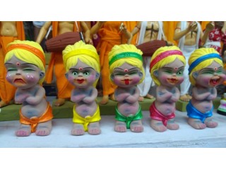 Handcraft Baby Set 5 Handcrafted Miniature Decorative Figurines Decorative Showpiece