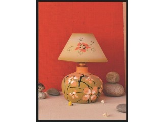 Table Lamp(Round Orange Flower)