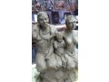 human-figure-sculpture-handmade-terracottaclay-idol-statue-handcrafted-clay-statue-small-0