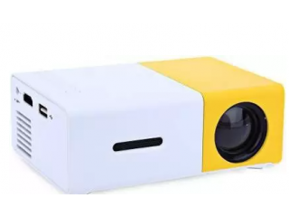 Mini Portable Led HD Projector For AV USB Micro SD Card USB (2300 lm) Portable Projector  (Multicolor)
